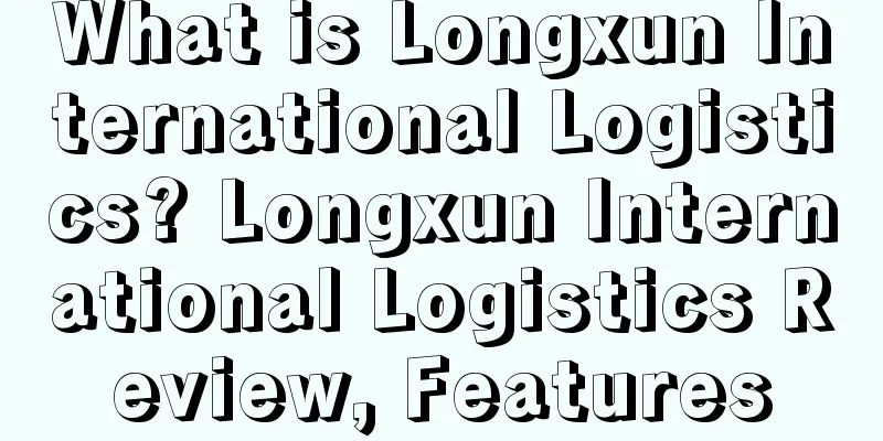 What is Longxun International Logistics? Longxun International Logistics Review, Features