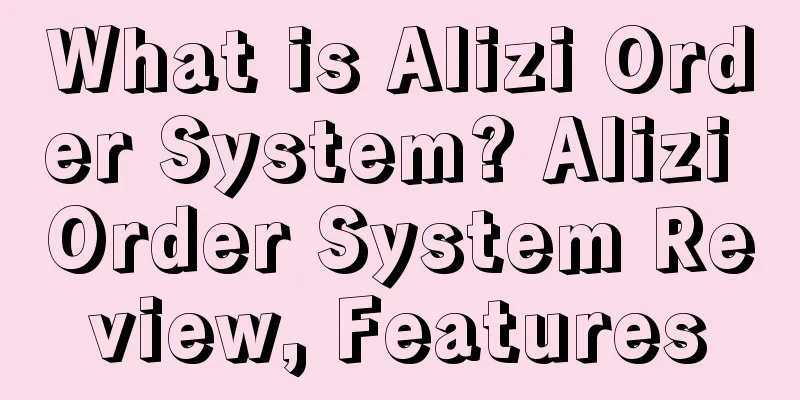 What is Alizi Order System? Alizi Order System Review, Features