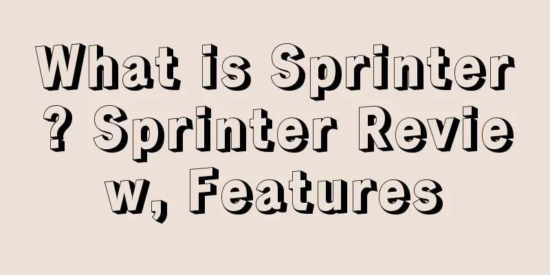 What is Sprinter? Sprinter Review, Features