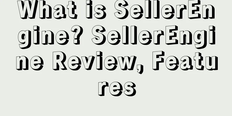 What is SellerEngine? SellerEngine Review, Features