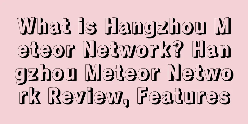 What is Hangzhou Meteor Network? Hangzhou Meteor Network Review, Features