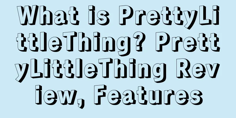 What is PrettyLittleThing? PrettyLittleThing Review, Features