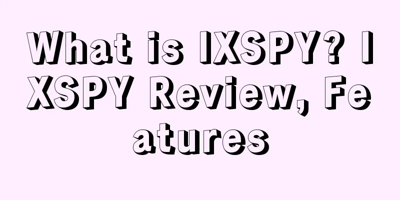 What is IXSPY? IXSPY Review, Features