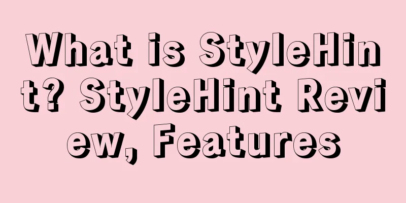 What is StyleHint? StyleHint Review, Features