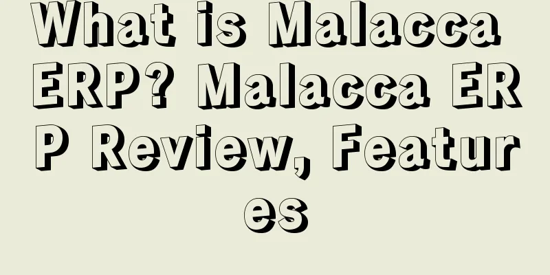 What is Malacca ERP? Malacca ERP Review, Features