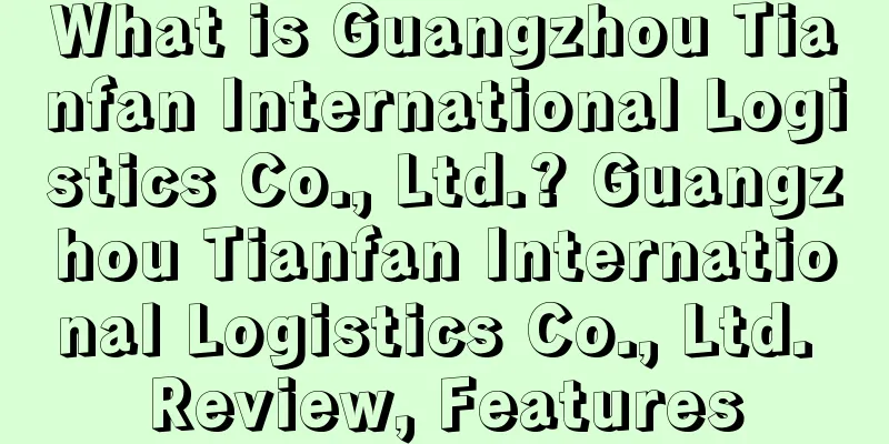 What is Guangzhou Tianfan International Logistics Co., Ltd.? Guangzhou Tianfan International Logistics Co., Ltd. Review, Features