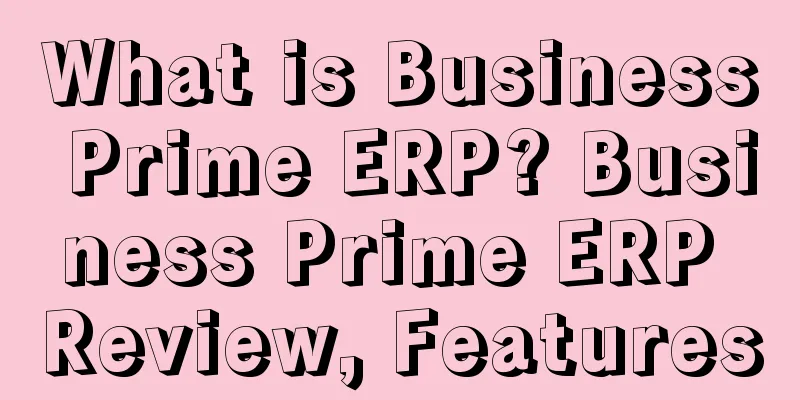 What is Business Prime ERP? Business Prime ERP Review, Features