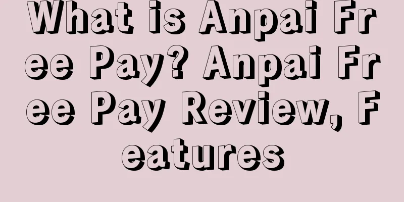 What is Anpai Free Pay? Anpai Free Pay Review, Features