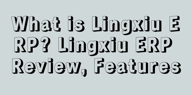 What is Lingxiu ERP? Lingxiu ERP Review, Features