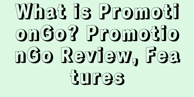 What is PromotionGo? PromotionGo Review, Features