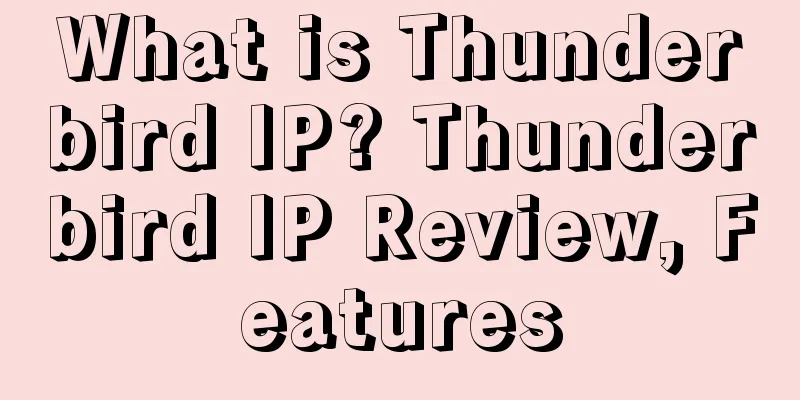 What is Thunderbird IP? Thunderbird IP Review, Features