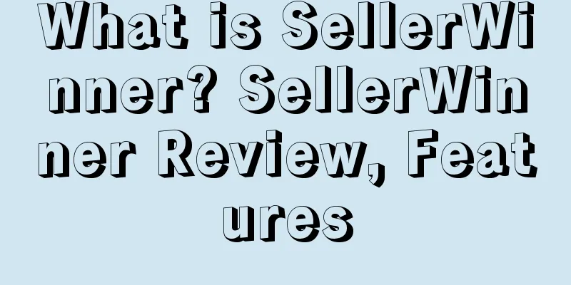 What is SellerWinner? SellerWinner Review, Features
