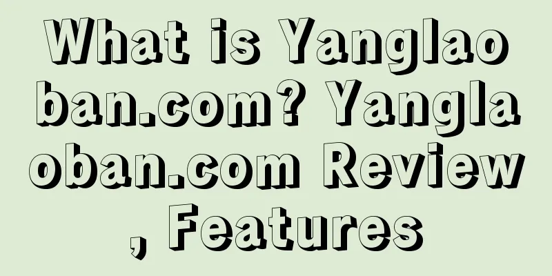 What is Yanglaoban.com? Yanglaoban.com Review, Features