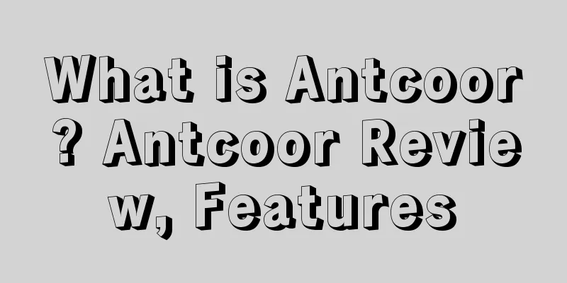 What is Antcoor? Antcoor Review, Features