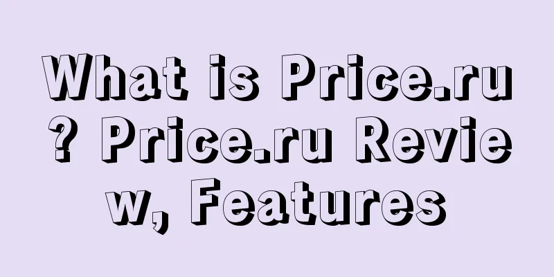 What is Price.ru? Price.ru Review, Features