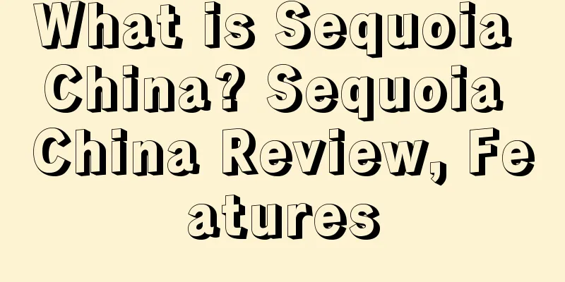 What is Sequoia China? Sequoia China Review, Features