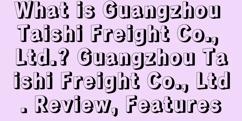What is Guangzhou Taishi Freight Co., Ltd.? Guangzhou Taishi Freight Co., Ltd. Review, Features