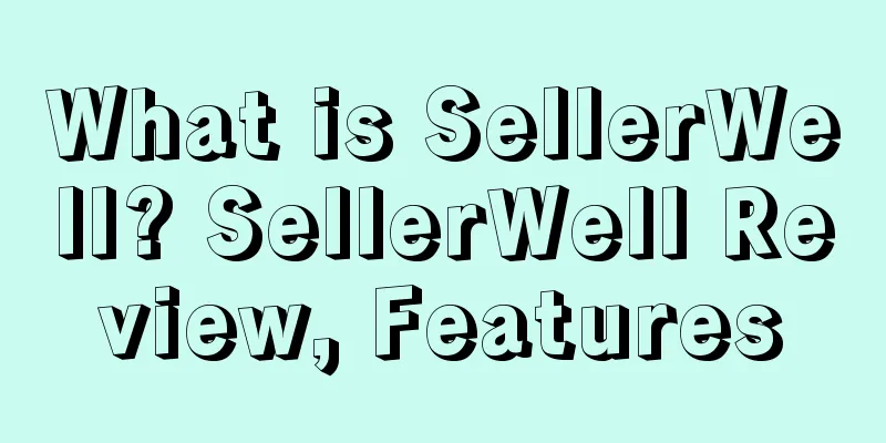 What is SellerWell? SellerWell Review, Features