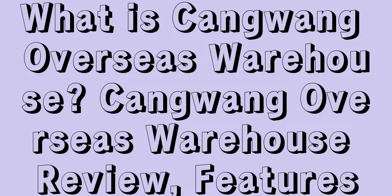 What is Cangwang Overseas Warehouse? Cangwang Overseas Warehouse Review, Features