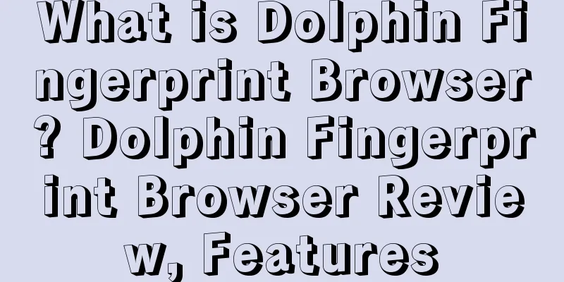 What is Dolphin Fingerprint Browser? Dolphin Fingerprint Browser Review, Features