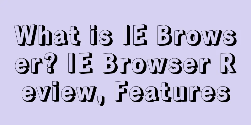 What is IE Browser? IE Browser Review, Features