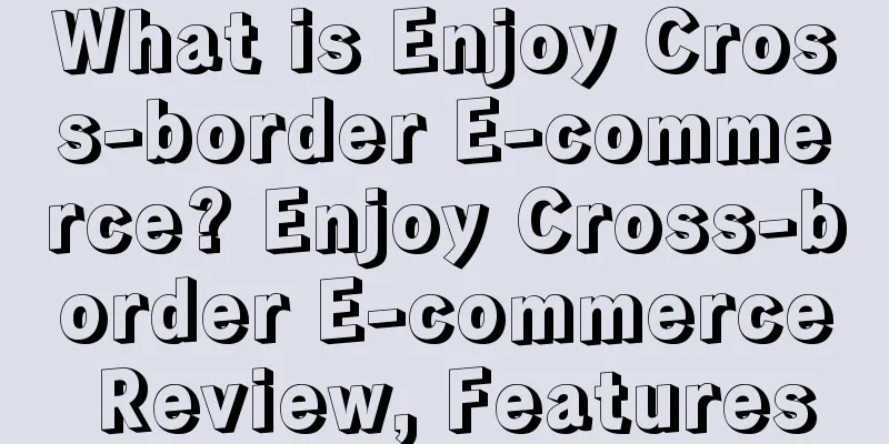 What is Enjoy Cross-border E-commerce? Enjoy Cross-border E-commerce Review, Features