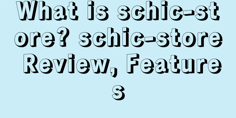 What is schic-store? schic-store Review, Features