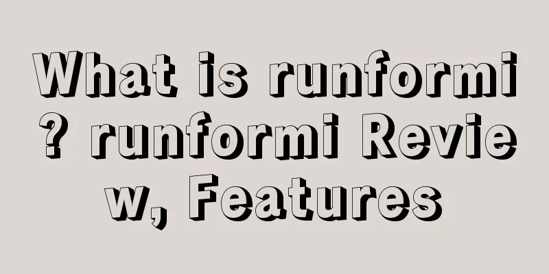 What is runformi? runformi Review, Features