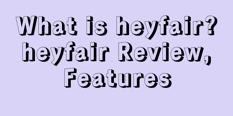 What is heyfair? heyfair Review, Features