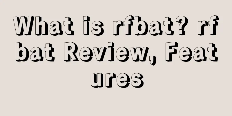 What is rfbat? rfbat Review, Features