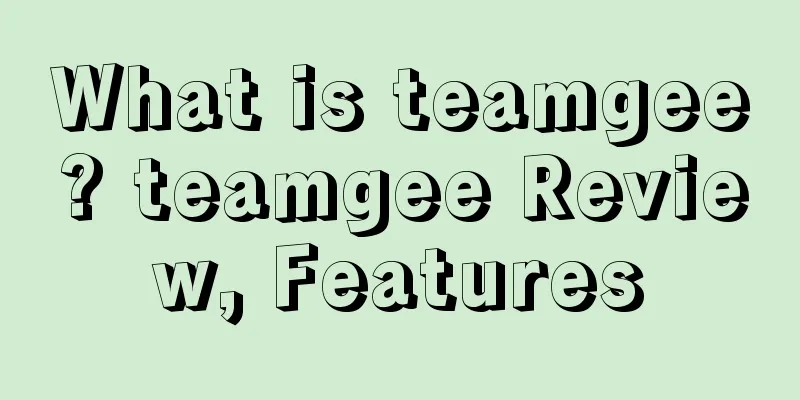 What is teamgee? teamgee Review, Features