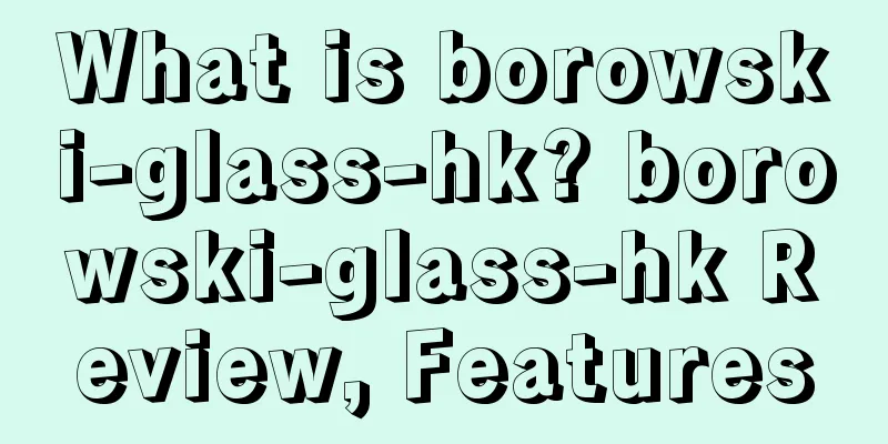 What is borowski-glass-hk? borowski-glass-hk Review, Features
