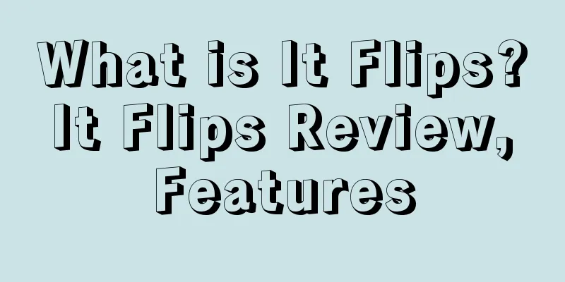 What is It Flips? It Flips Review, Features