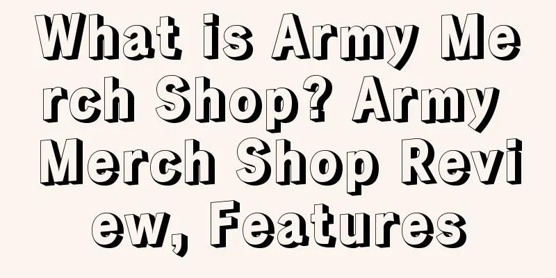 What is Army Merch Shop? Army Merch Shop Review, Features