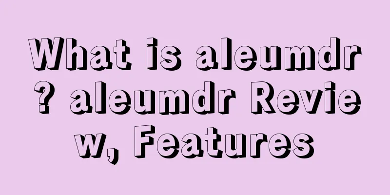 What is aleumdr? aleumdr Review, Features