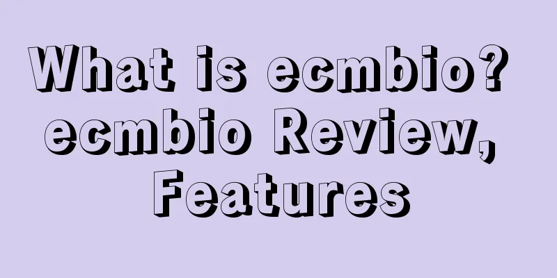 What is ecmbio? ecmbio Review, Features