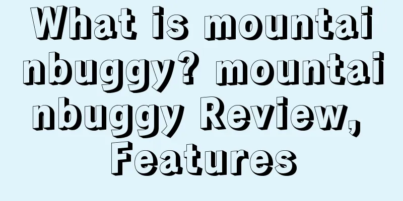 What is mountainbuggy? mountainbuggy Review, Features