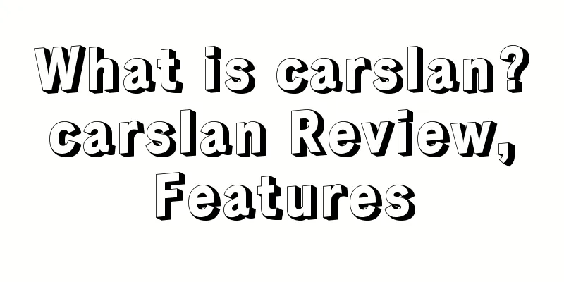 What is carslan? carslan Review, Features