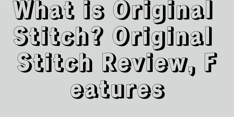 What is Original Stitch? Original Stitch Review, Features