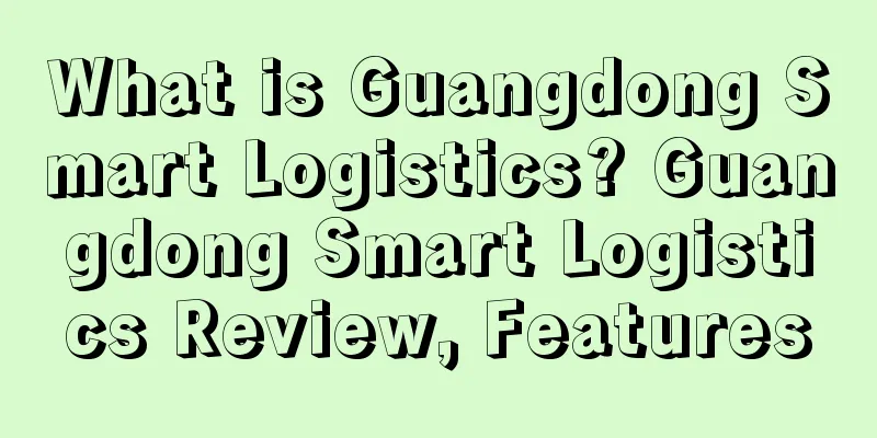 What is Guangdong Smart Logistics? Guangdong Smart Logistics Review, Features