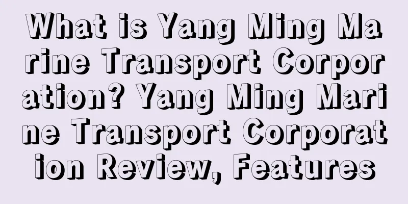 What is Yang Ming Marine Transport Corporation? Yang Ming Marine Transport Corporation Review, Features