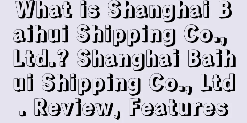 What is Shanghai Baihui Shipping Co., Ltd.? Shanghai Baihui Shipping Co., Ltd. Review, Features