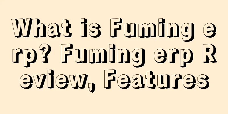 What is Fuming erp? Fuming erp Review, Features
