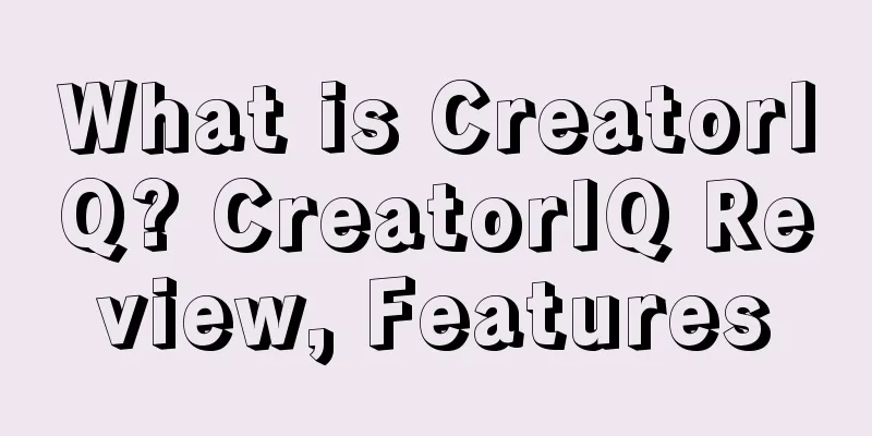What is CreatorIQ? CreatorIQ Review, Features