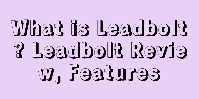 What is Leadbolt? Leadbolt Review, Features