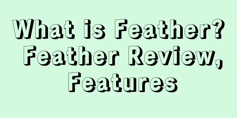 What is Feather? Feather Review, Features