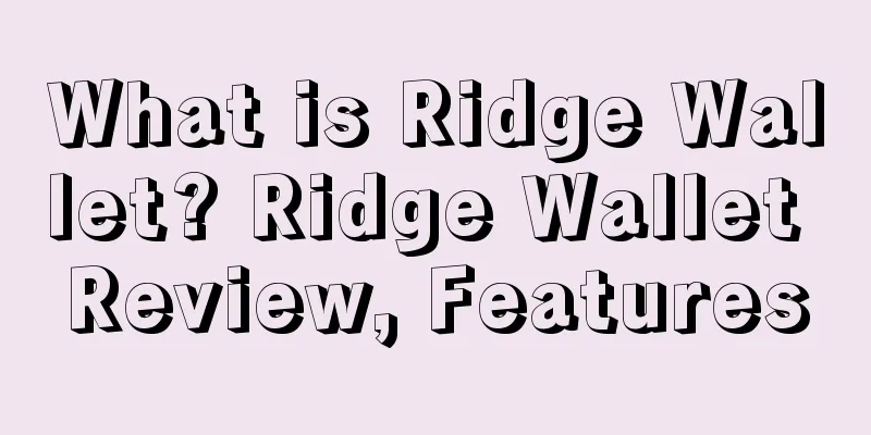 What is Ridge Wallet? Ridge Wallet Review, Features
