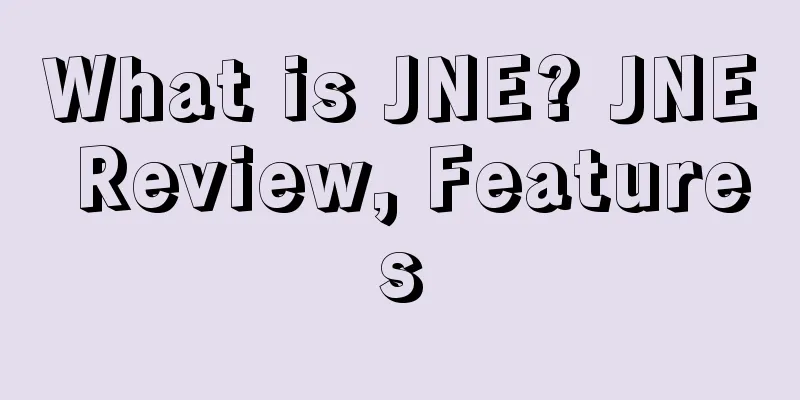 What is JNE? JNE Review, Features