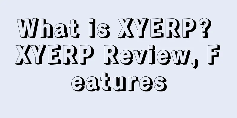 What is XYERP? XYERP Review, Features
