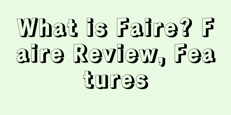 What is Faire? Faire Review, Features